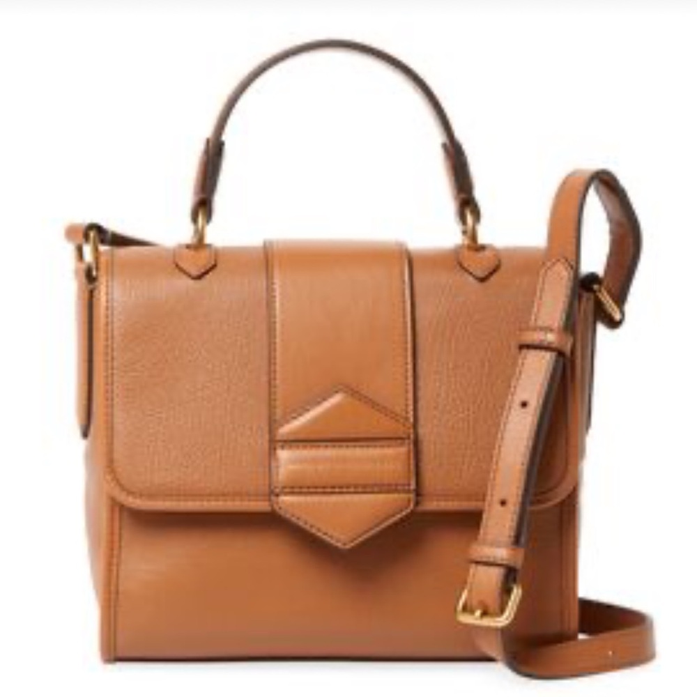 Marc Jacobs Flipping Out Crossbody Bag in Tan Leather